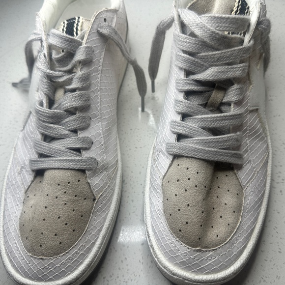 ShuShop White and Gray Shoes - Picture 2 of 6